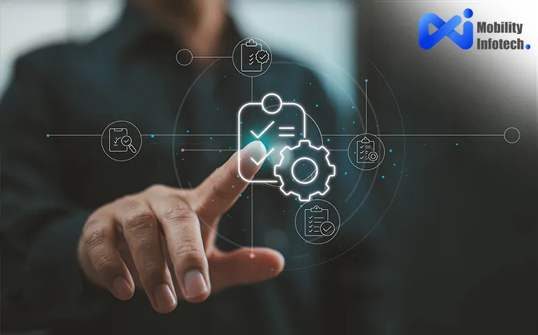 A man develop software