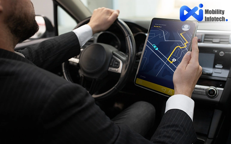 using mobile while driving