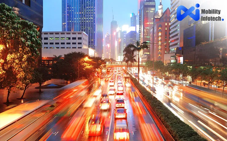 Urban mobility shift with AI dispatch systems
