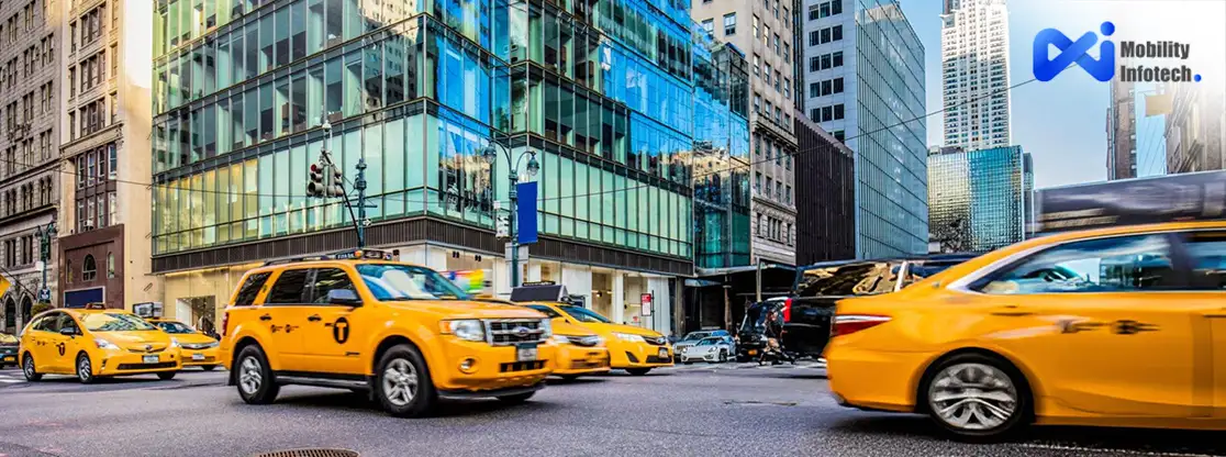 Taxi cab dispatch software