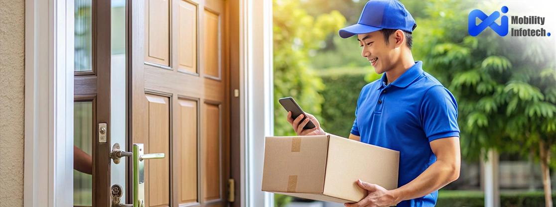 on-demand delivery platform Belgium