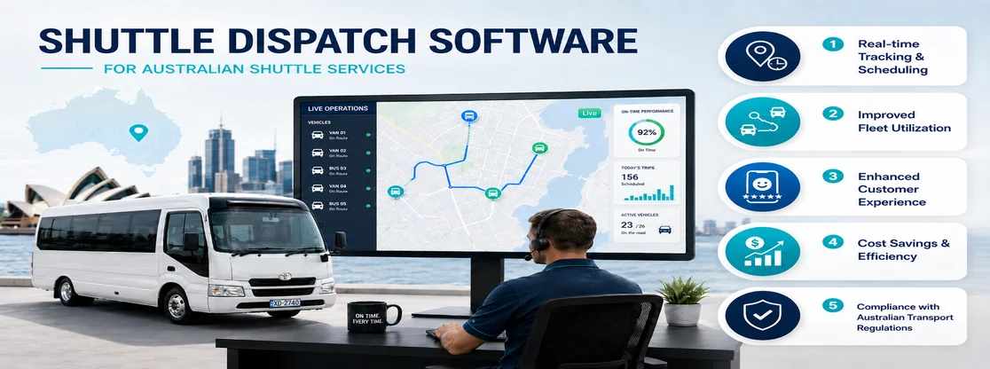 shuttle dispatch and booking software for transportation businesses
