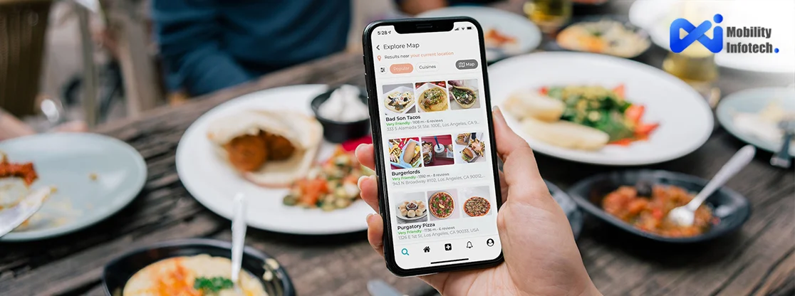 restaurant application development