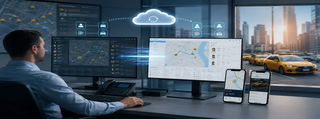 Taxi dispatch software data-migration