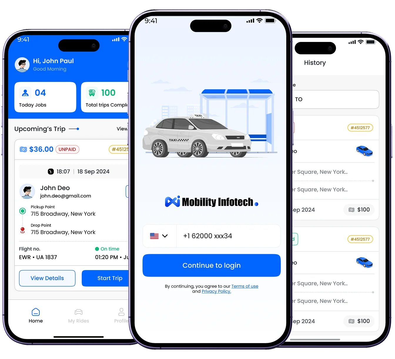 airport transfer app