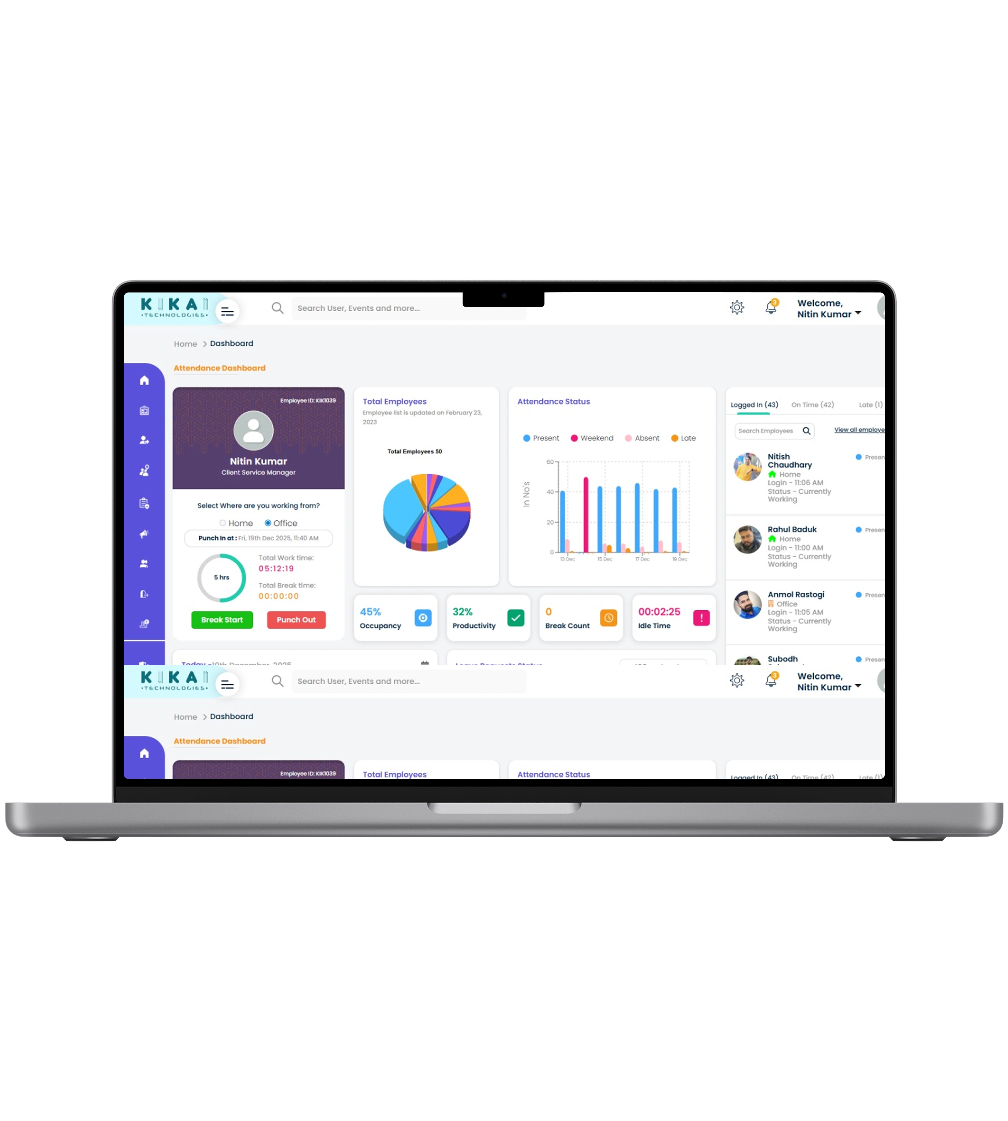 On Tap admin dashboard