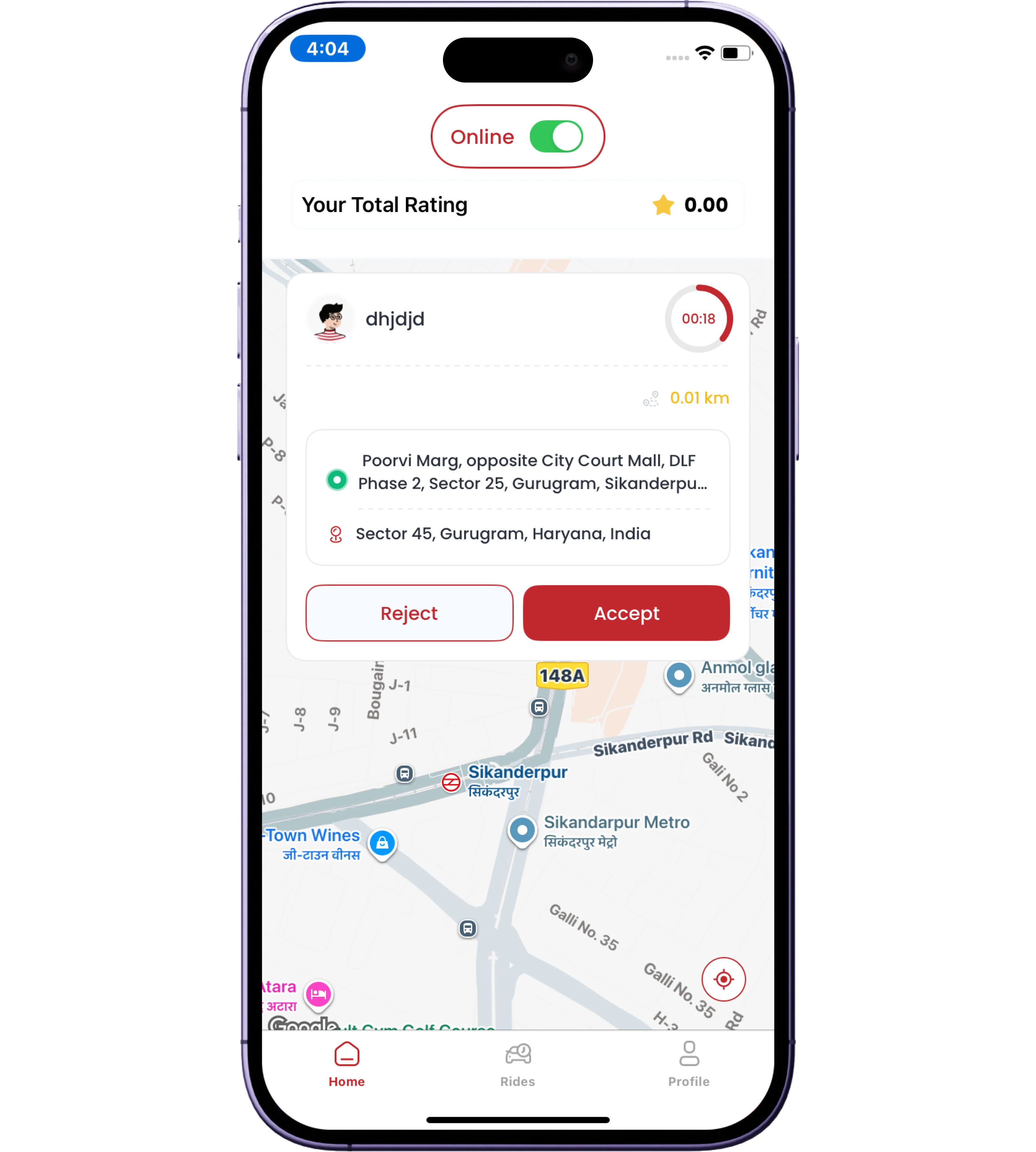 Secure Express driver app